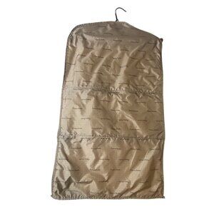 Vintage American Tourister Travel Hanging Organizer With Zipper Pockets Beige De